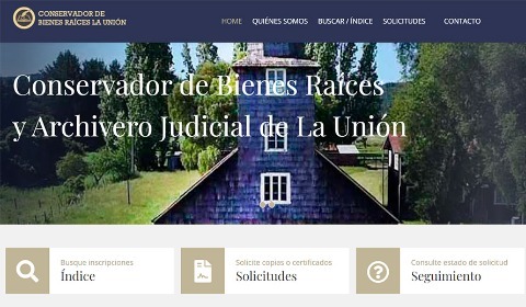 Conservador de Bienes Raíces online